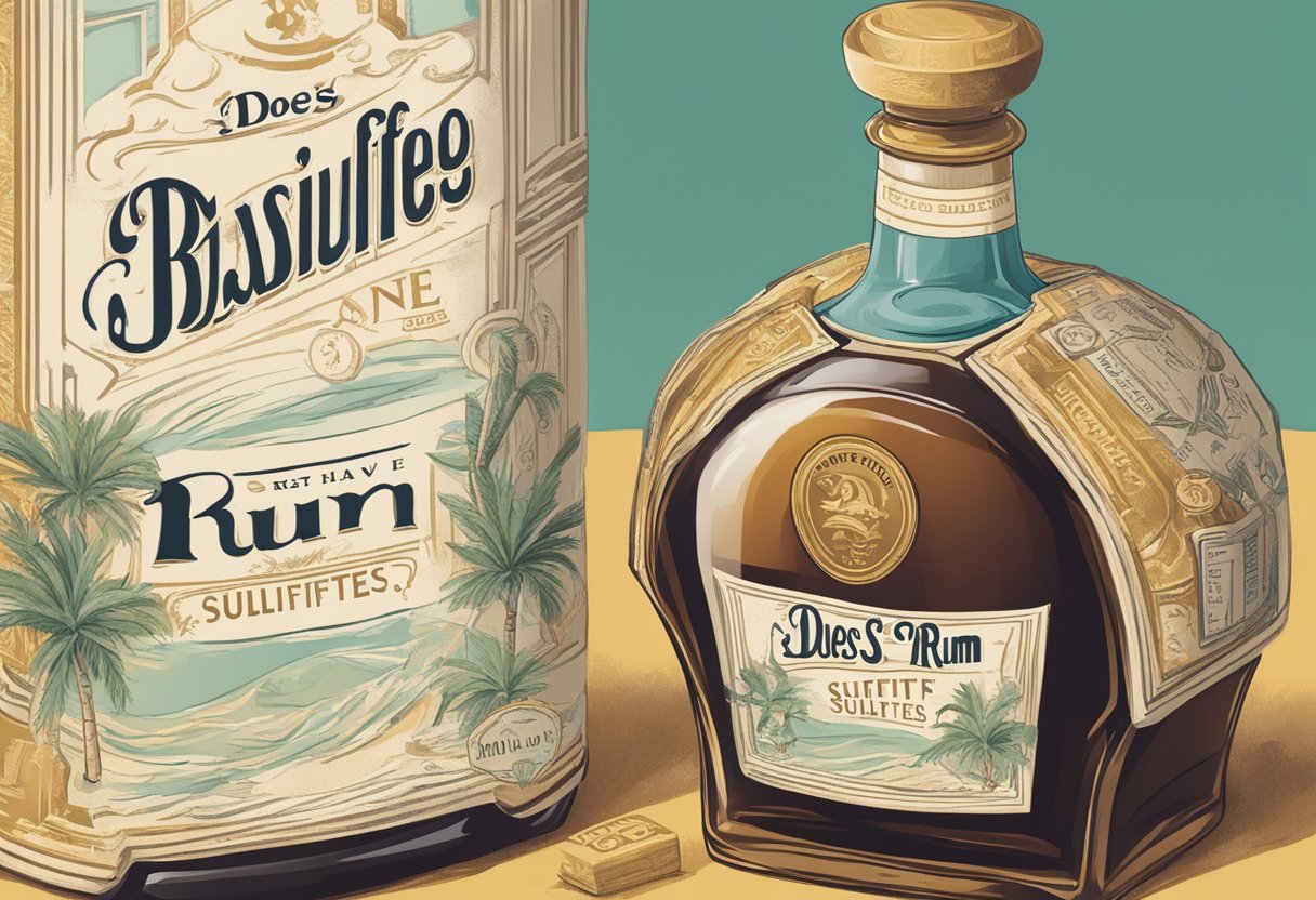 sulfites in rum