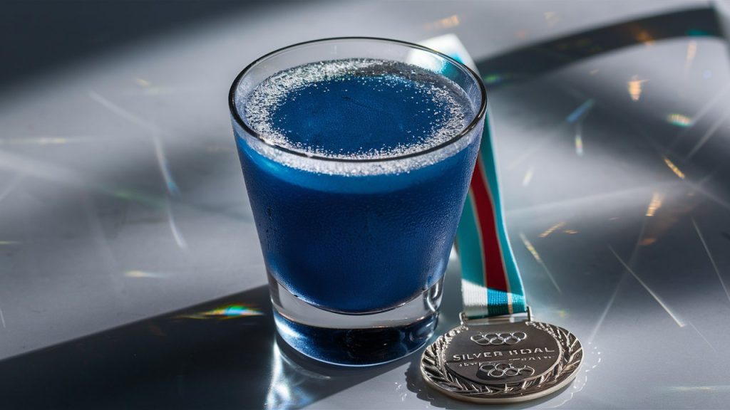 silver medal shooter cocktail drink